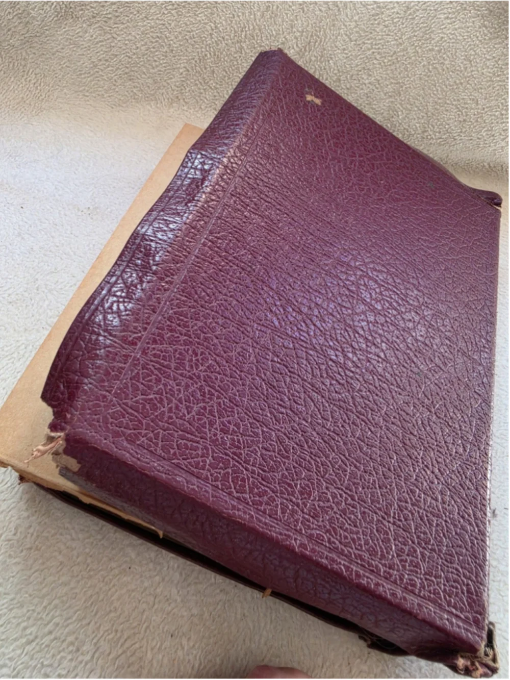 Vintage 1953 Family Rosary Edition Holy Bible - Catholic Press, Rev. O'Connell